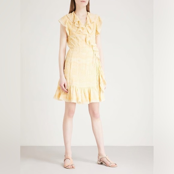 NEEDLE & THREAD ANGLAISE GEORGETTE DRESS - Picture 4 of 9